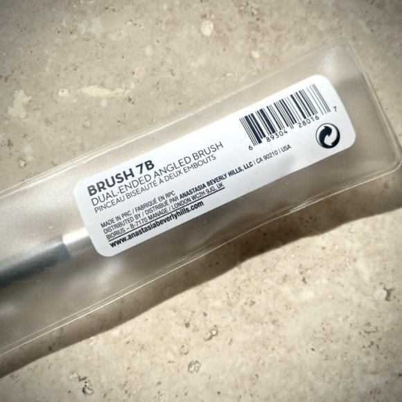 Anastasia Beverly Hills NWT 7B Dual Ended Precision Brow Brush and Spoolie - Picture 7 of 7